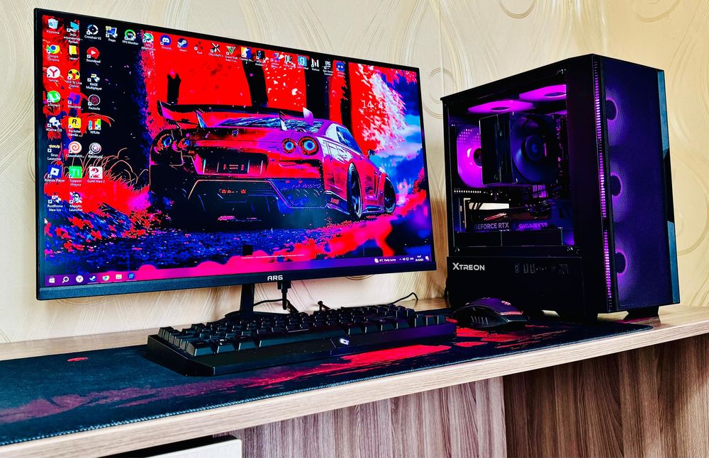 Мощный Игровой Компьютер На гарантии RTX4060 ВЕСЬ КОМПЛЕКТ