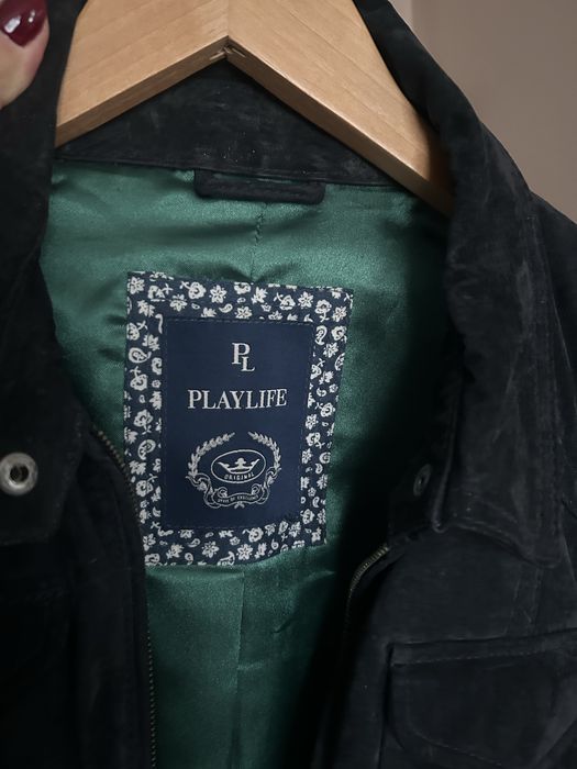Унисекс яке на марката Playlife обърната кожа