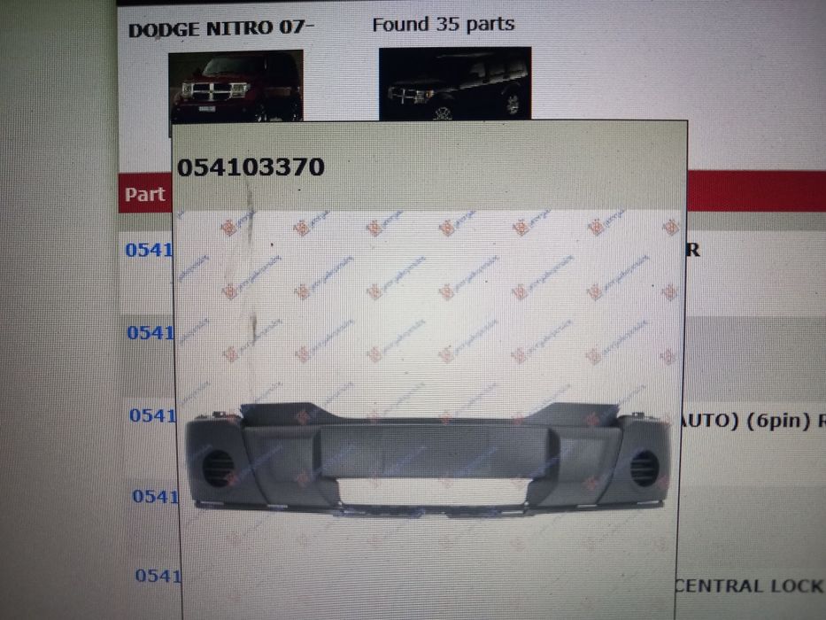 Bara fata Dodge nitro aripa capota Dodge nitro