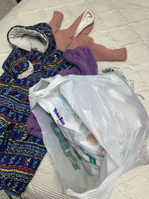 Отдам пакет детских вещей