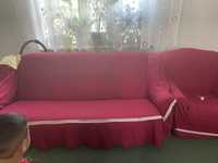Продается диван с двумя креслами