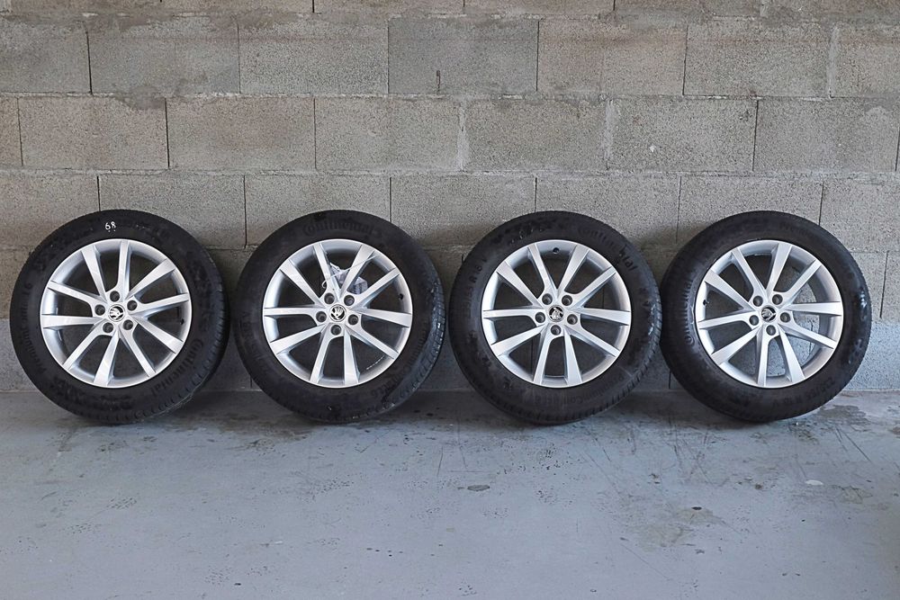 Set jante aliaj SKODA OE  68