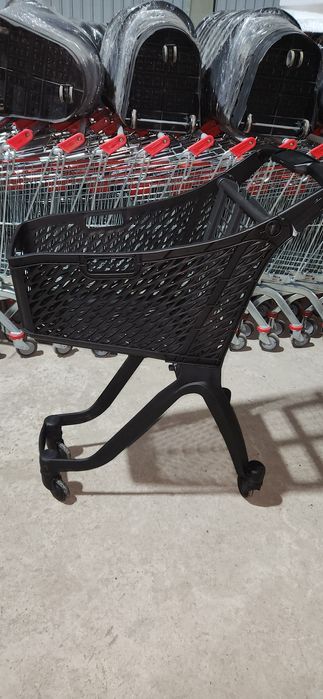 Тележка Пластиковая покупательская 60л