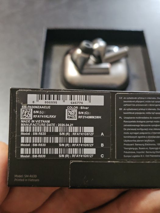 Căști Samsung galaxy buds 3 pro cu garanție 3 ani