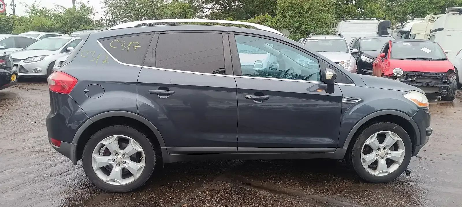 Dezmembrari / Dezmembrez Ford Kuga I 2.0 C20DD0X cutie viteze manuală 6 trepte cod culoare Sea Grey (Metallic)