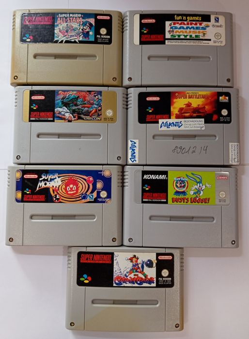 Casete super Nintendo snes