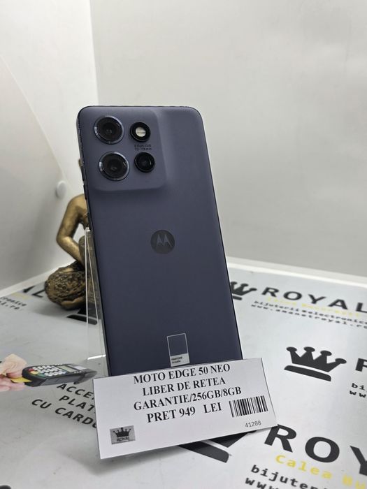 Amanet Royal:Moto Edge 50 Neo/ 256GB/ Liber de rețea