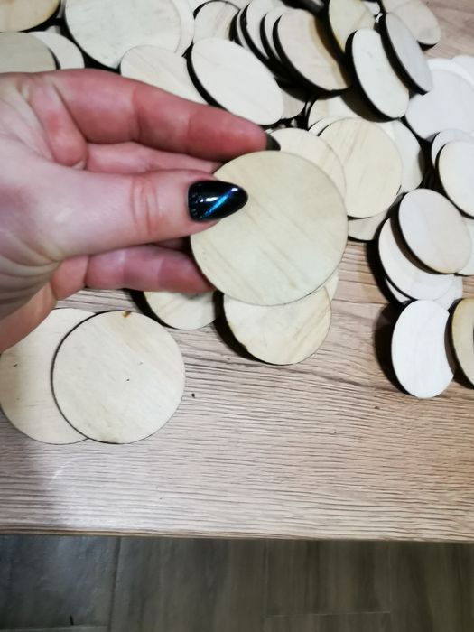 Заготовки за арт проекти кръгове дървени