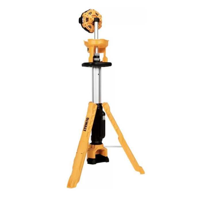 LED Акумулаторен Прожектор DeWALT DCL079 със статив