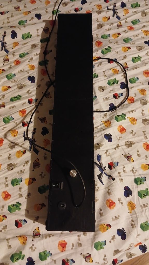 Vu metru stereo, model cu 2x19 leduri