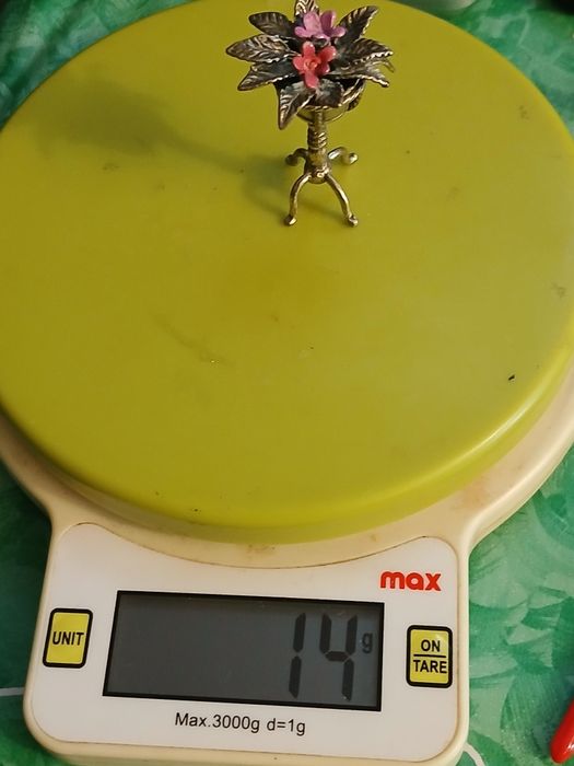 Miniatura argint masiv 800