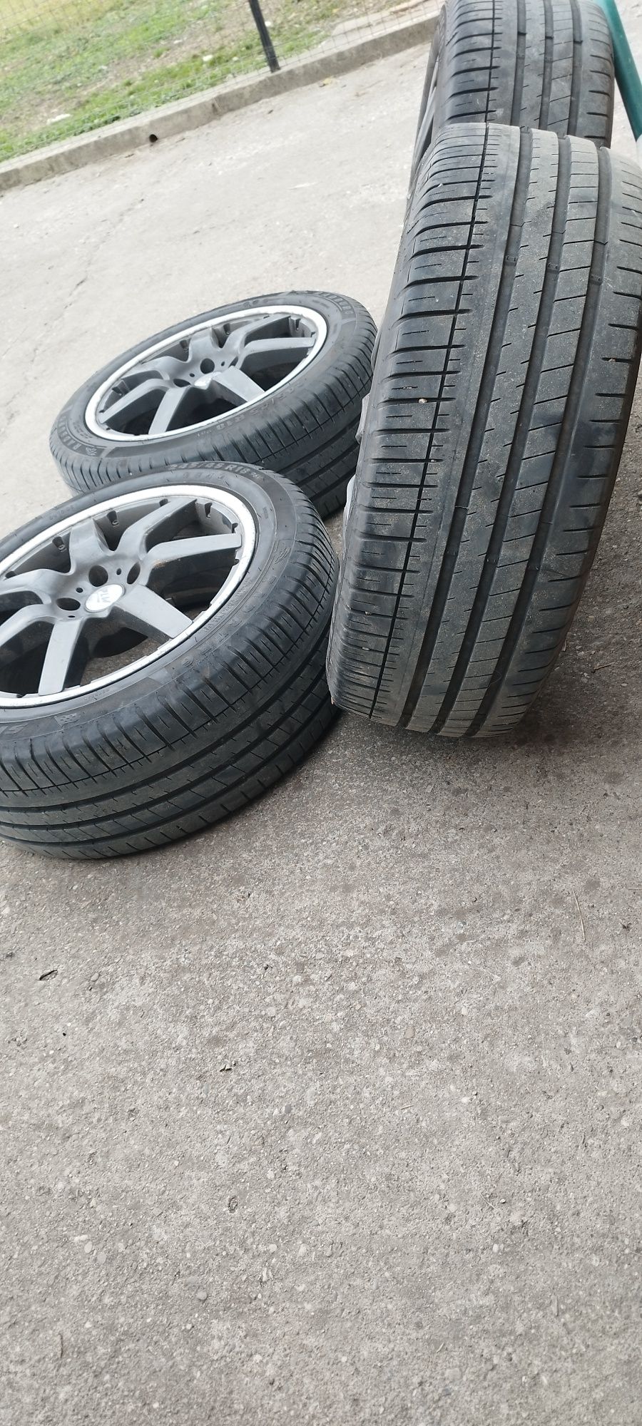 Jante 18" 5x112 cu cauciucuri de vară