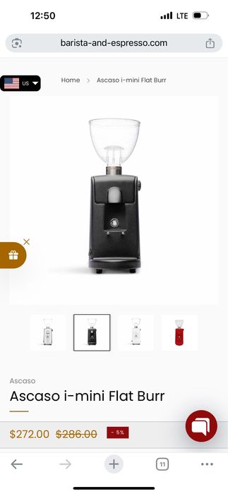 Кафемелачка ASCASO 12 Mini