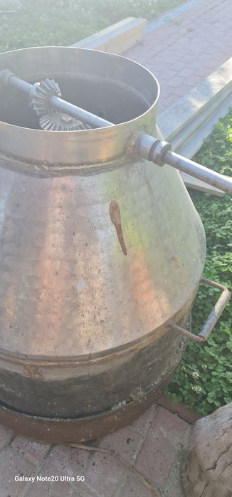 Cazan de tuica din inox alimentar