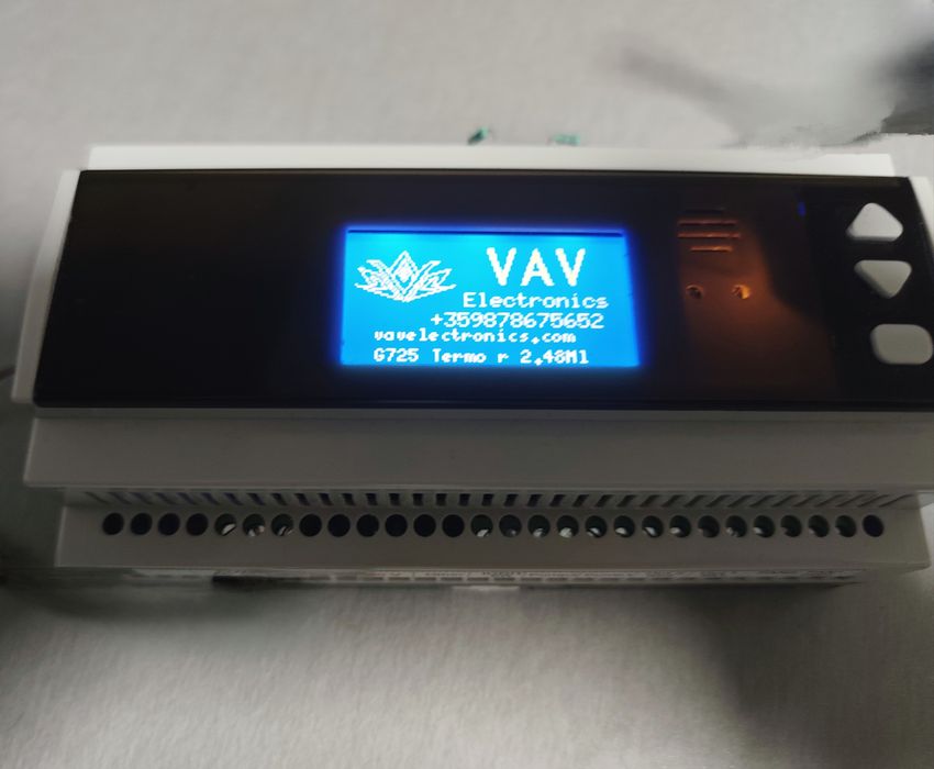 Контролер за управление на горелка за отопление на пелети или друго