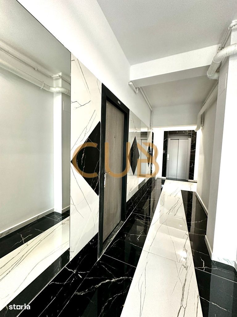 2cam mobilat+utilat | bloc nou,centrala, parcare,lift | Giroc - IQ