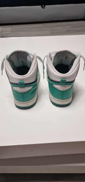 Dunk high verzi si albe