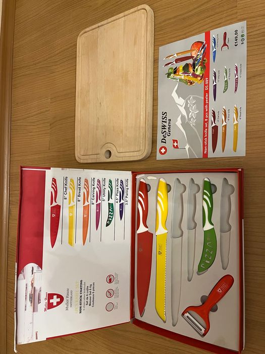 Muller Haus Switzerland Knife лот от 3 бр.ножове 60 лв. WMF прибори