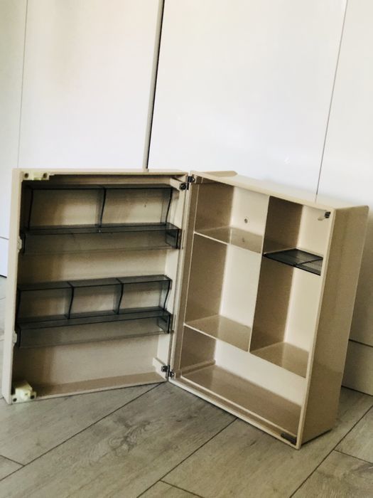 Mid Century Superb set Oglinda + dulap baie