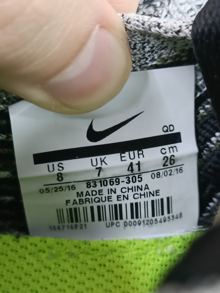 Nike Free Run Flyknit номер 41