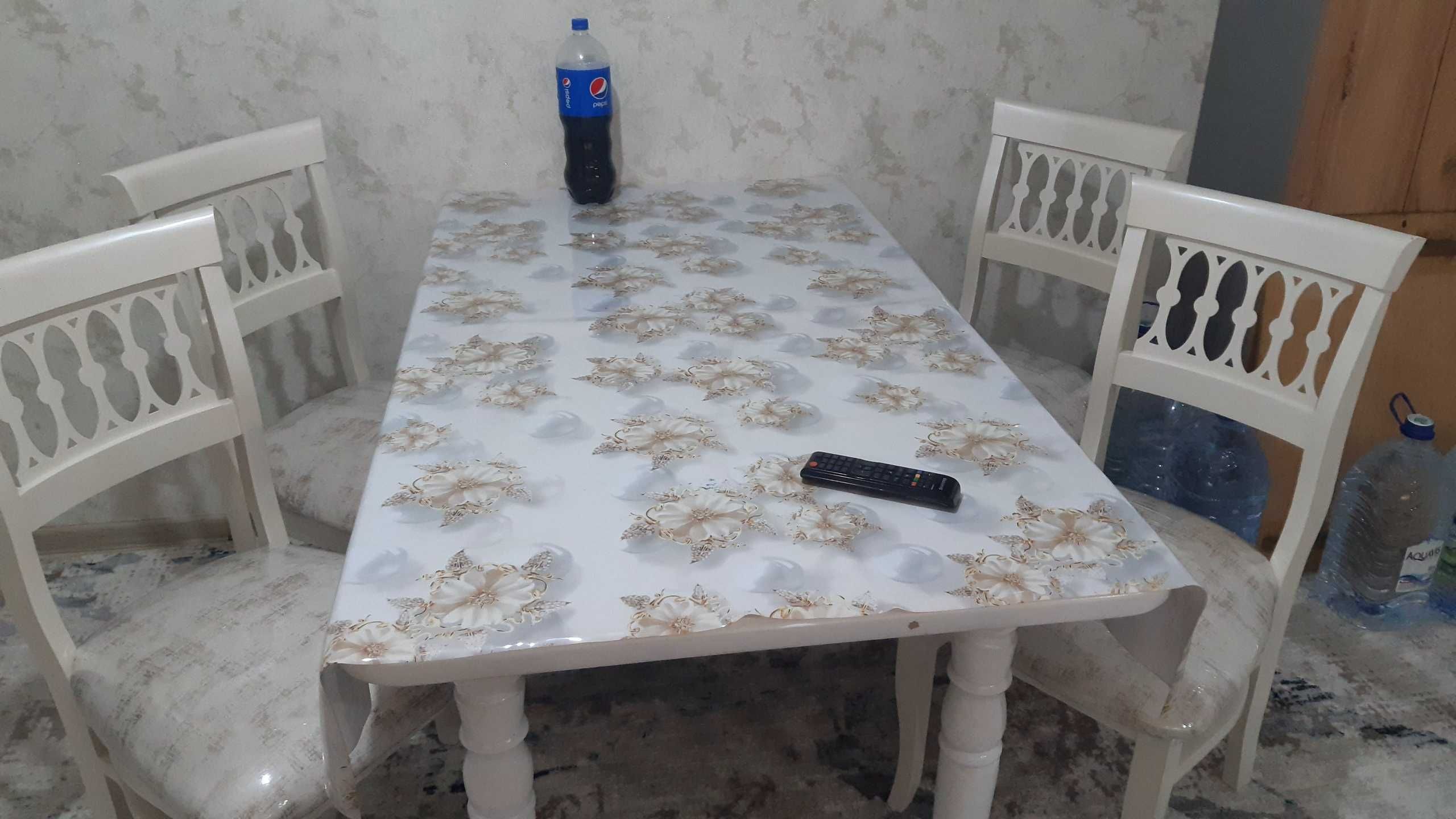 Стул ва стол Материали ёнгок, 6та стул, 1 стол.