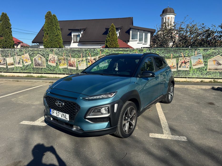 Hyundai Kona 1.0 T-GDI (roti iarna incluse, premium trim, full option)