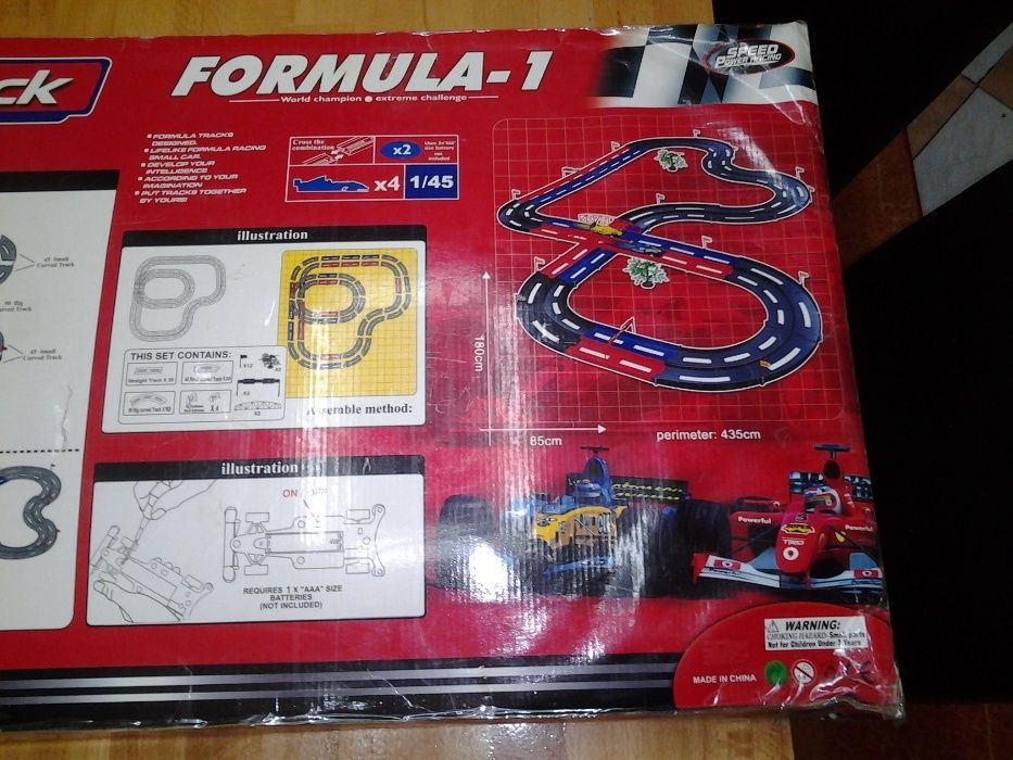 Racing Track Formula 1 pista masinute copii