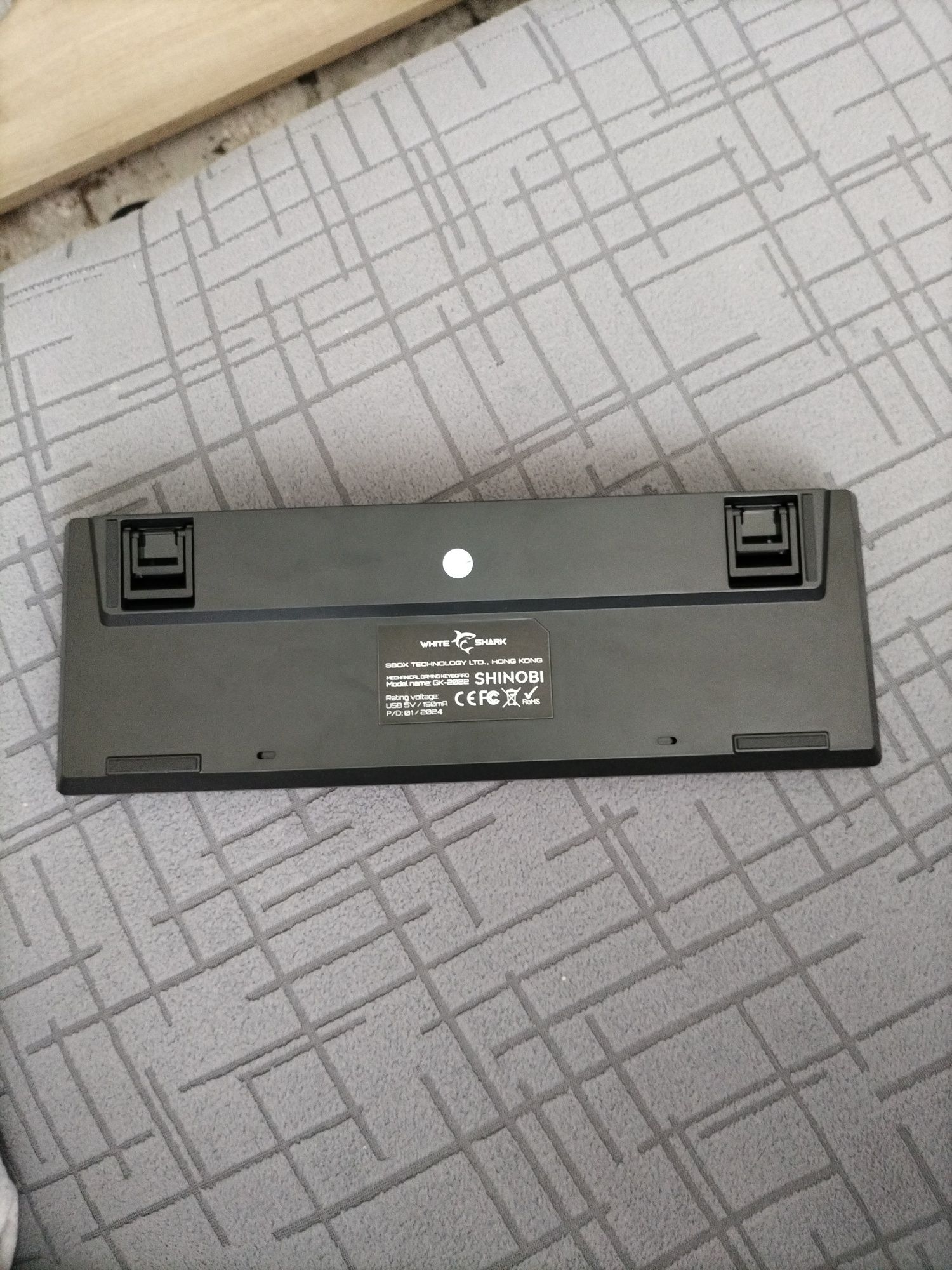 Геймърска Клавиатура White Shark Mhcal Keyboard Shinobi Bl