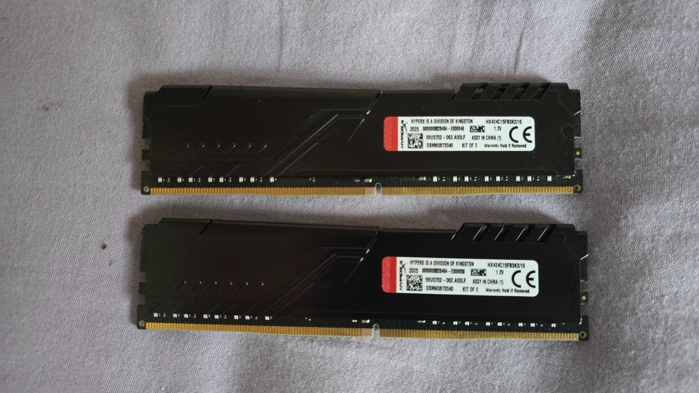 Kingston HyperX FURY 16GB (2x8GB) DDR4 2400MHz HX424C15FB3K2/16