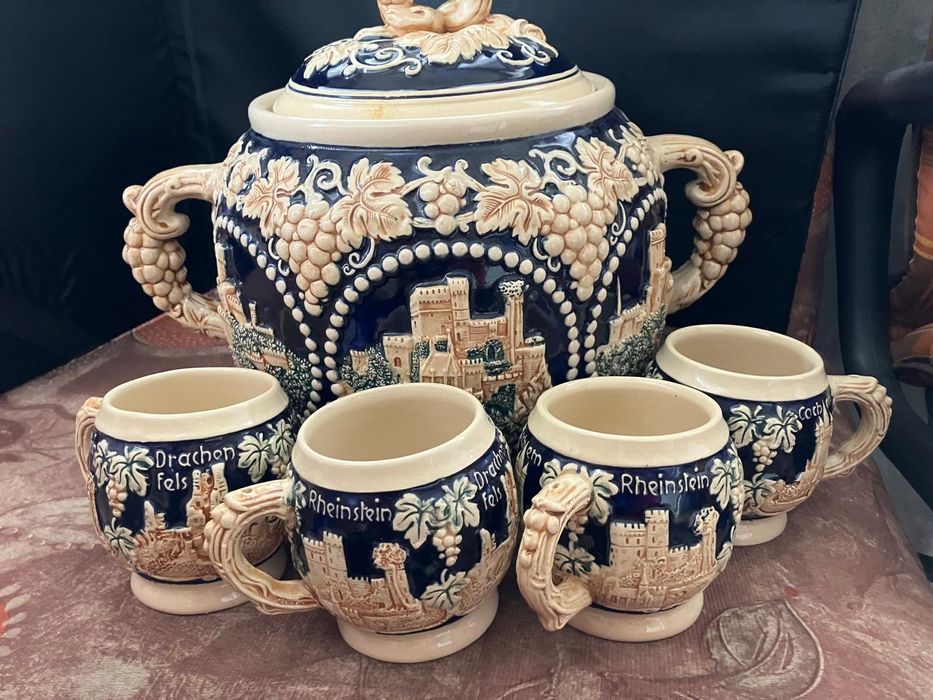 керамичен сервиз Буле (за пунш)