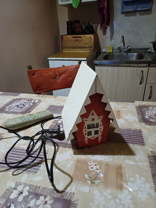 Новогодний домик под ёлку