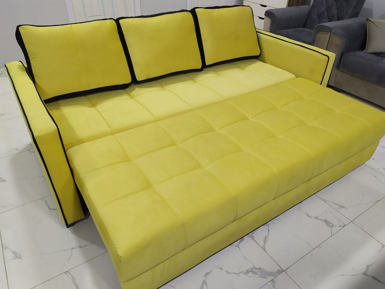 Комфортный, стильный, мягкий диван, подойдёт для вашего интерьера!!!