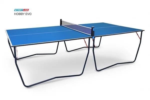 Теннисный стол Start Line Hobby EVO BLUE (сетка в подарок)