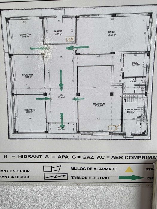 inchiriez sediu birouri si hala de depozitare,productie