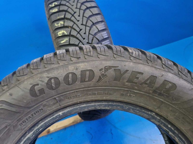 2 Goodyear R15 195/65
зимни гуми DOT4119