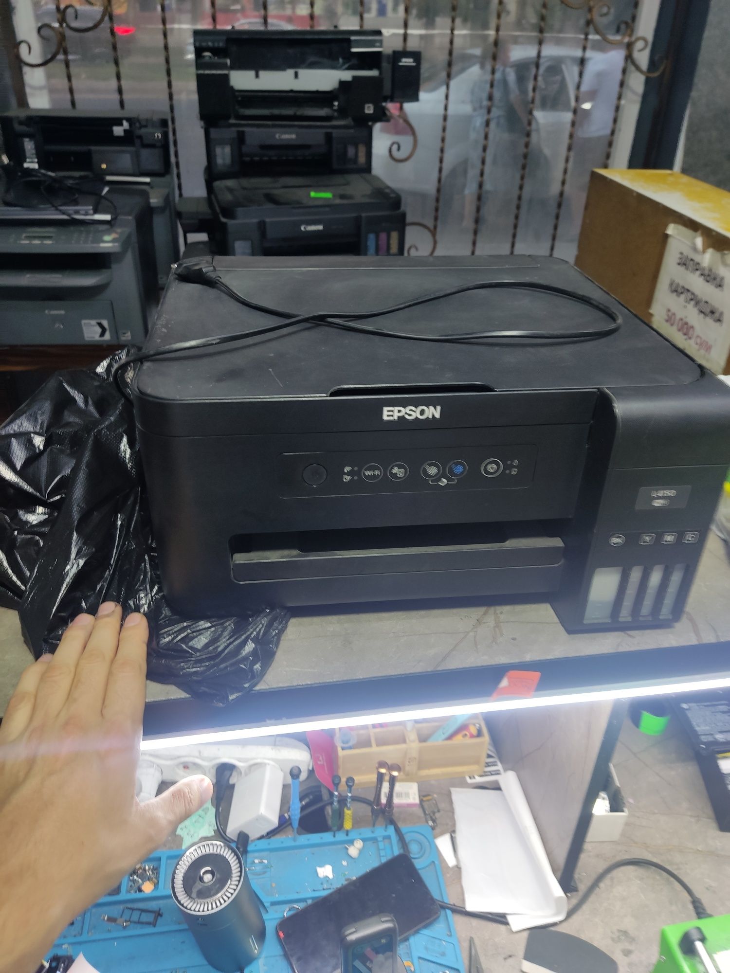 Epson l4150 3в1 цветной