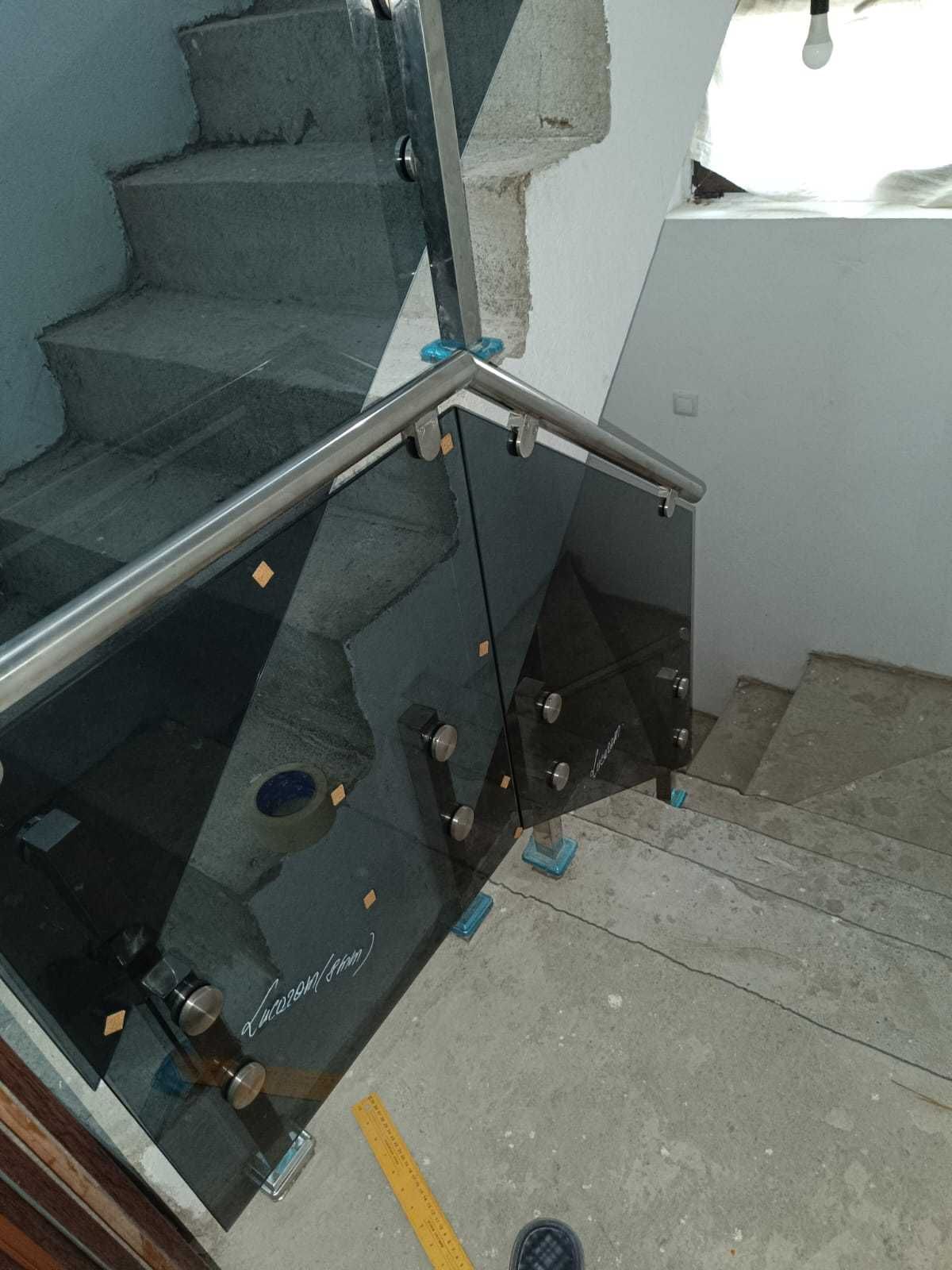 Balustrade din sticla,Balustrada din sticla,Balcaon sticla ,sticla