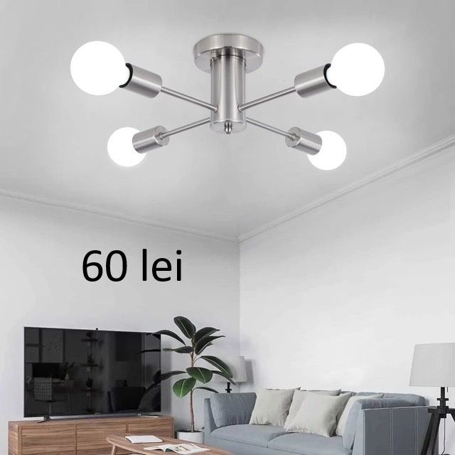 Lustre cu dulie si becuri led decorative