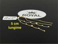Bijuteria Royal CB : Cercei aur 14K 585 1,04 grame