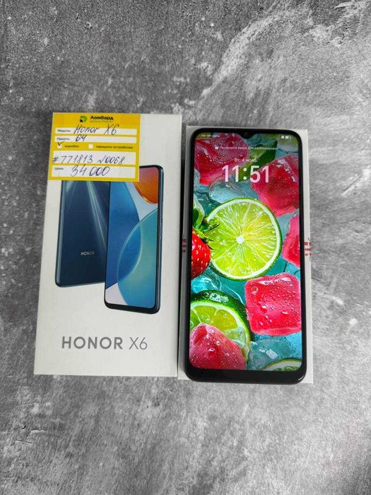 Honor X6 Алашахана 20 Жезказган 771813