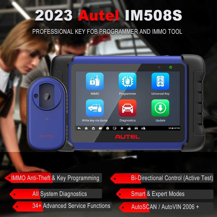 Autel MaxiIM IM508S + Prof Autel XP400PRO XP200 CHEI IMMO DIAG FULL