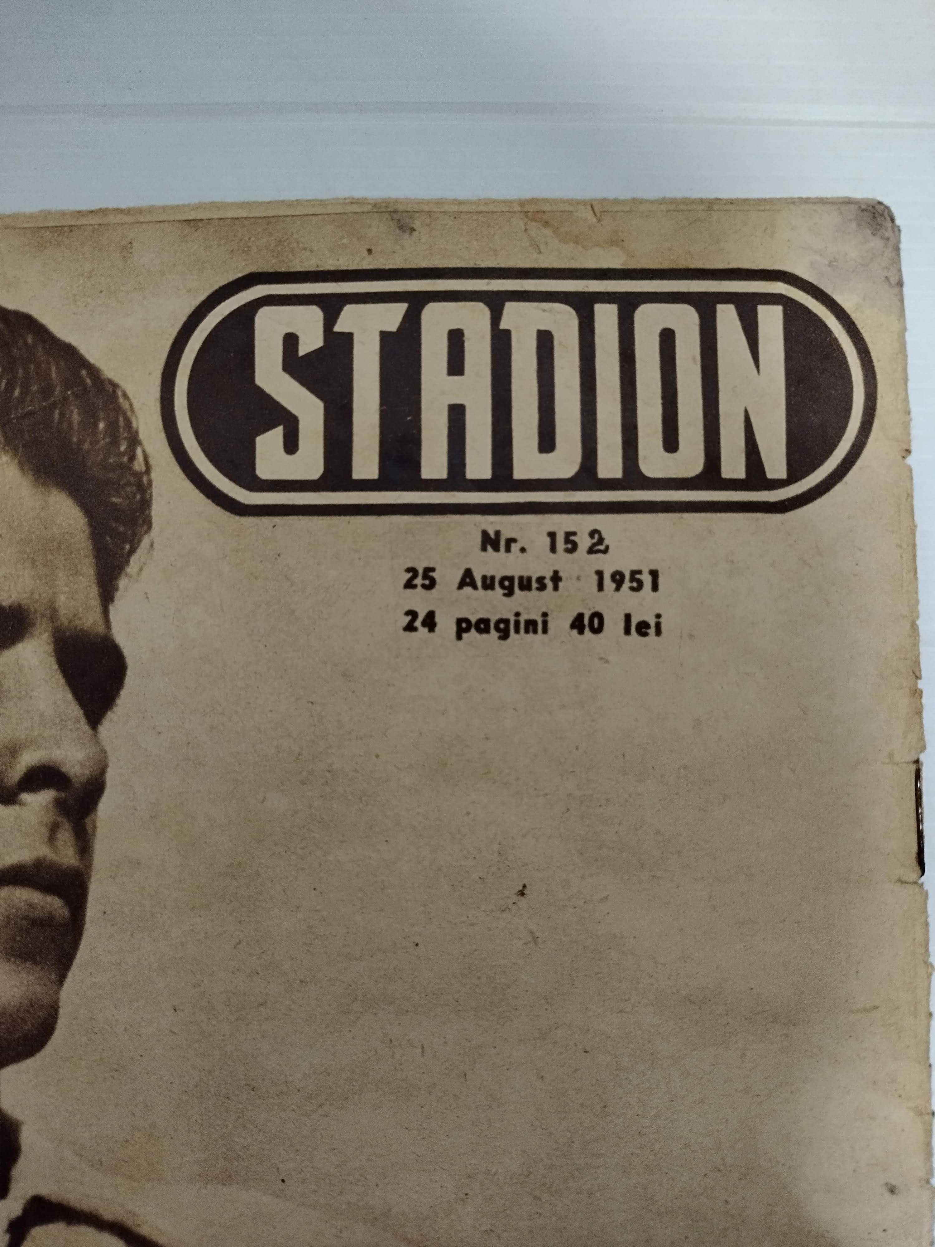 Set reviste sport Stadion anii 1948 si 1951