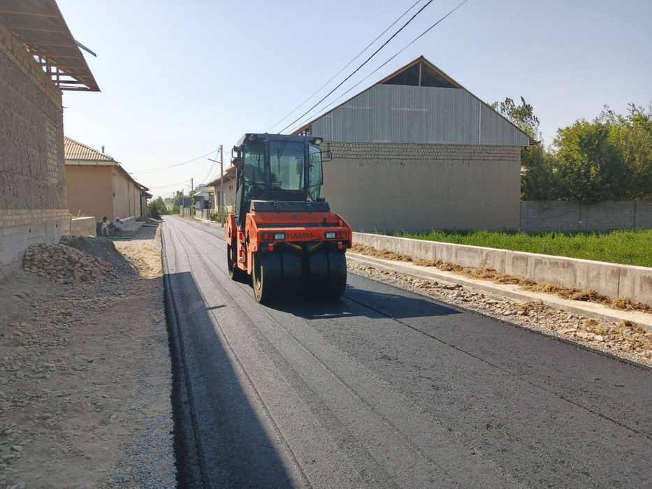 Asfalt xizmati Sifatli Asfalt yotqizish