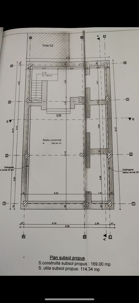 spatiu comercial central