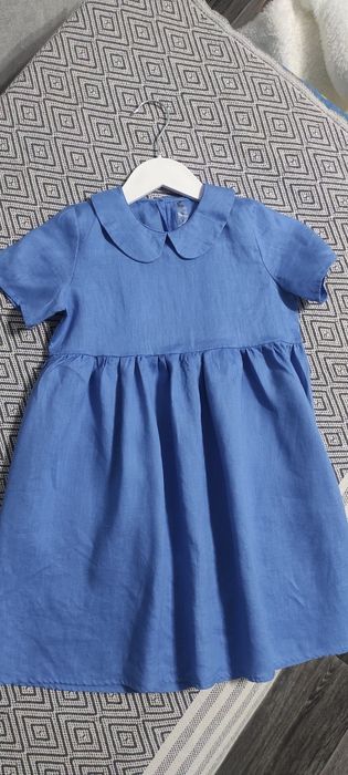 Платье изо льна , рост 128-134