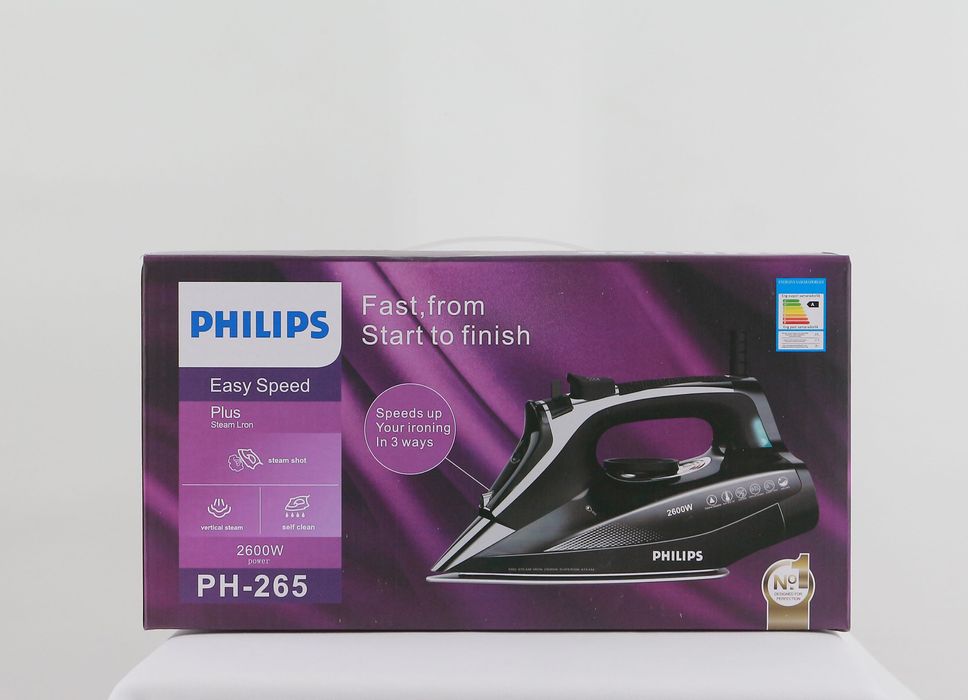 Philips PH-265 — утюг 2600W для безупречной глажки!