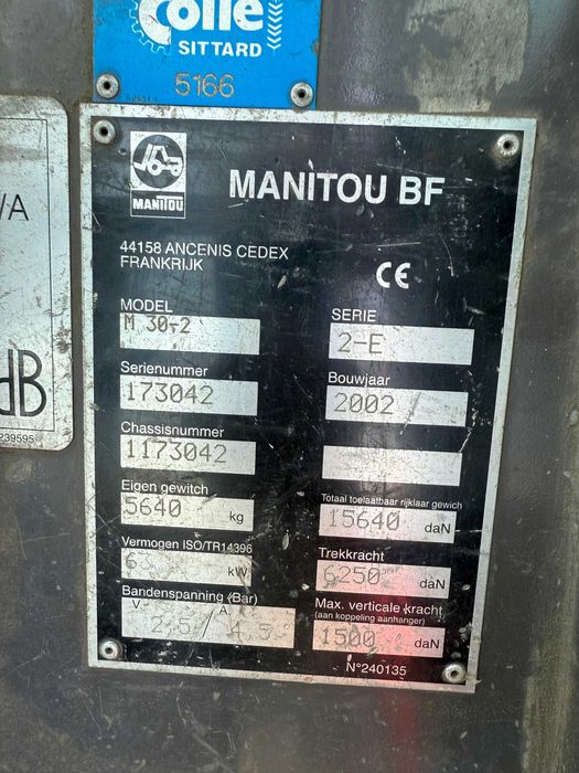 Manitou M30-2 stivuitor teren accidentat