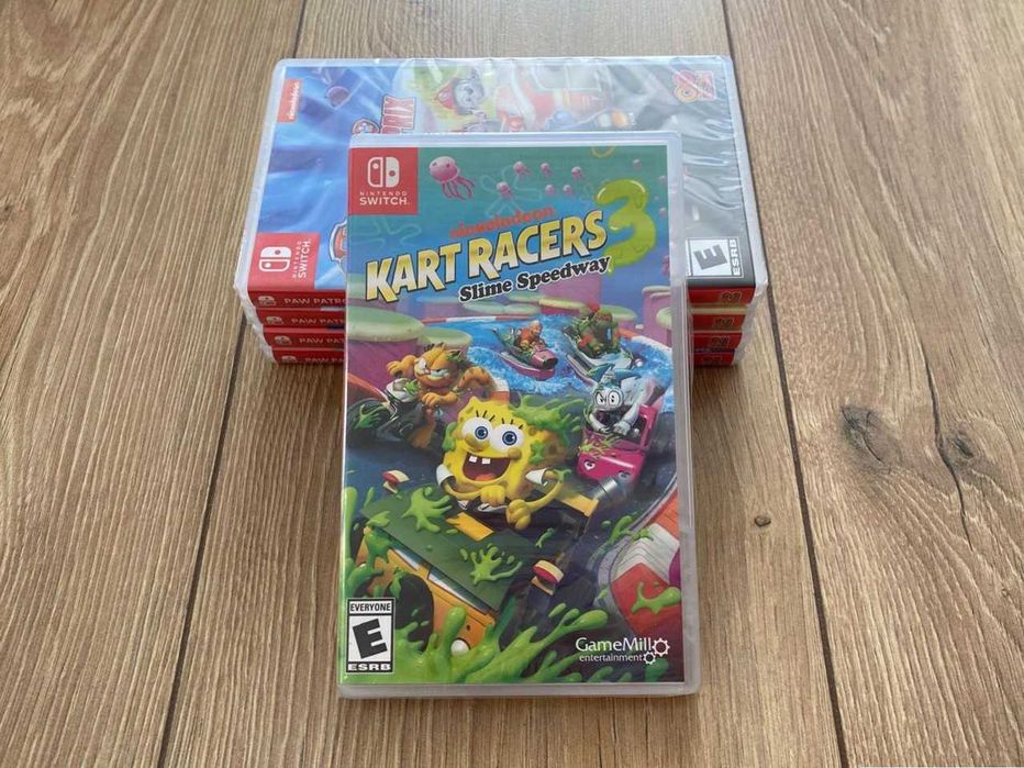 Новый Nickelodeon Kart Racers 3: Slime Speedway** Nintendo Switch