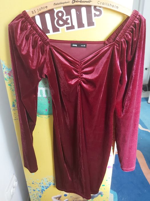 Rochie catifea fete xs/s