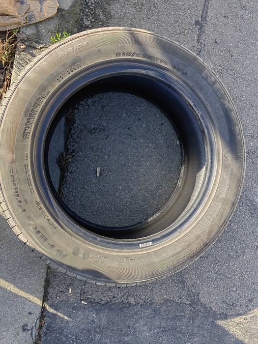 Vand 4 anvelope 215/55/R16 de vara !